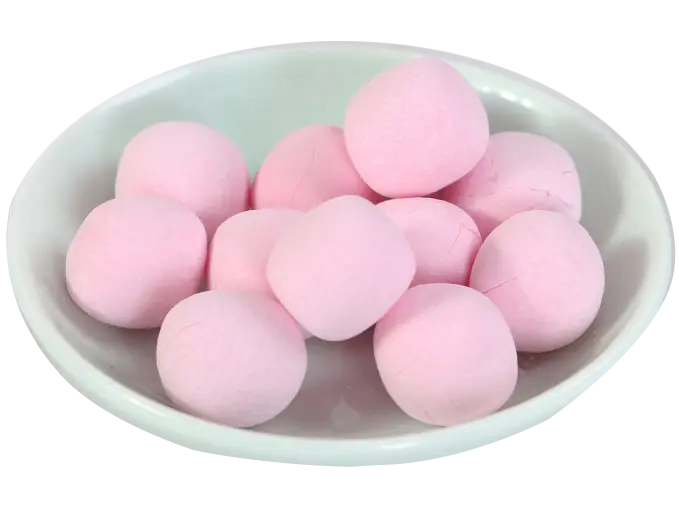 Bowl of Pink Sweets