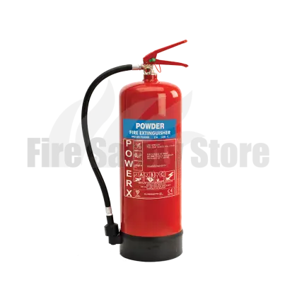 Red Fire Extinguisher for Safety Purpose