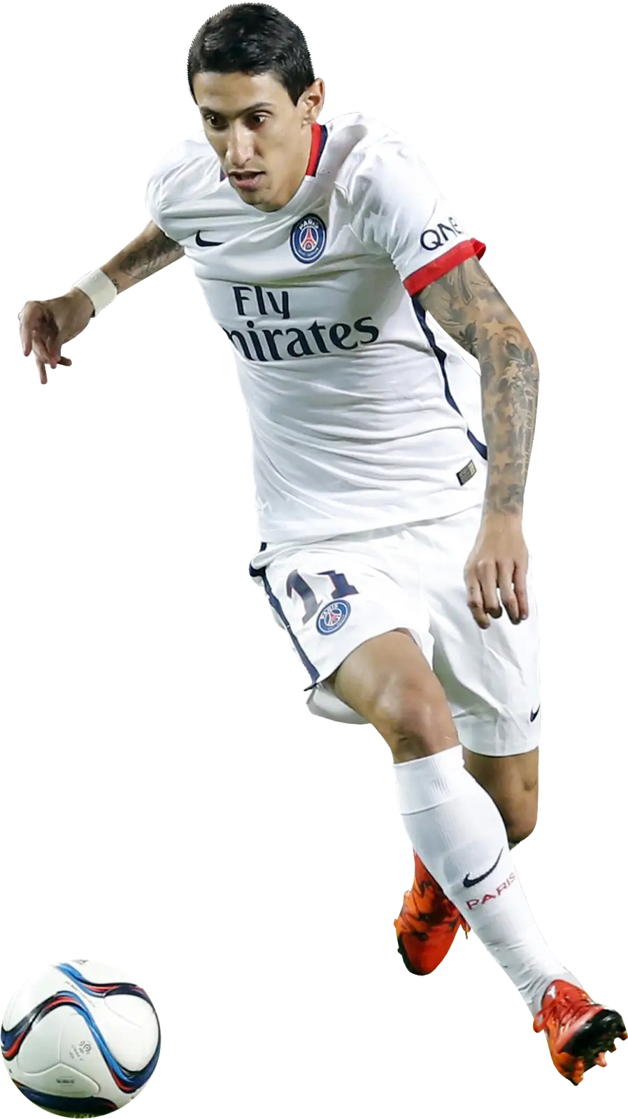 Dynamic Soccer Player in Action