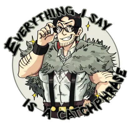Catchphrase Character Illustration