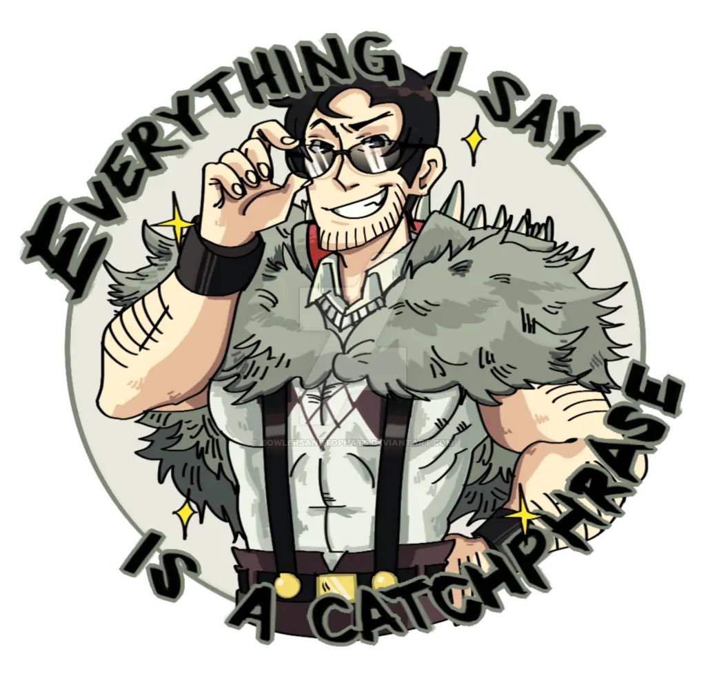 Catchphrase Character Illustration