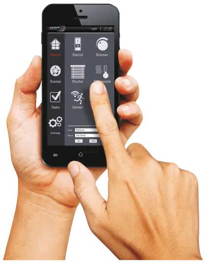 Smartphone Home Automation Control Interface