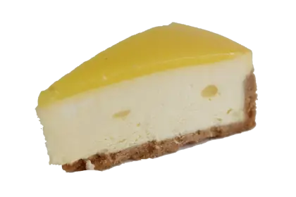 Slice of Lemon Cheesecake