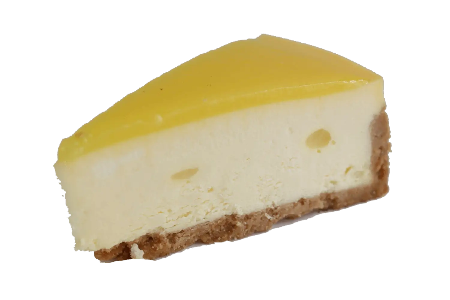 Slice of Lemon Cheesecake