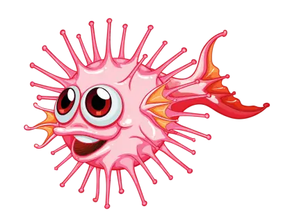 Cartoon Pufferfish