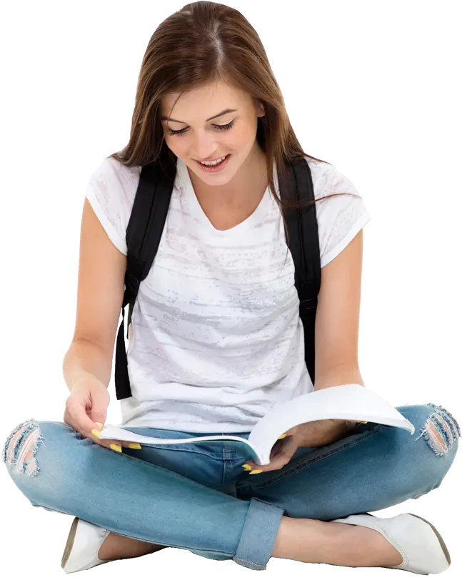 Girl Reading a Book