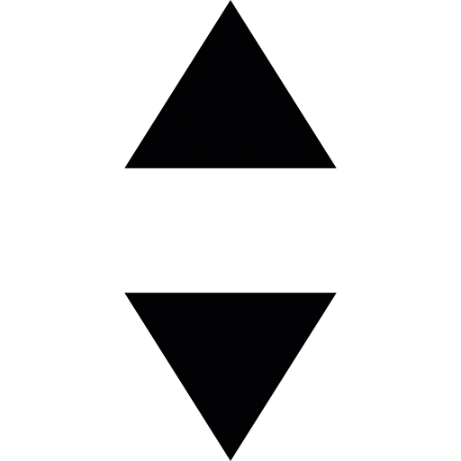 Black Vertical Triangles Design