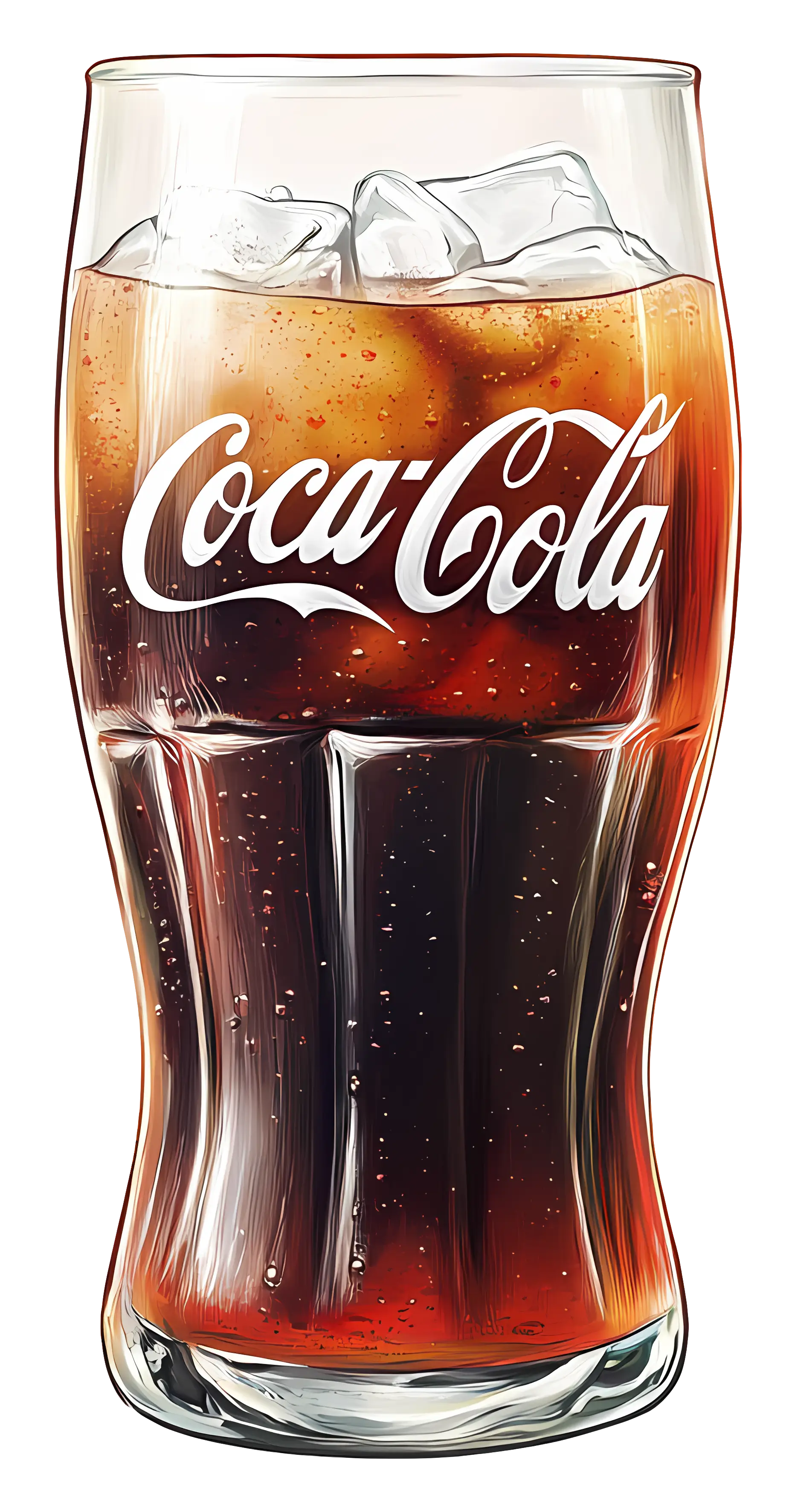 Refreshing Coca-Cola Glass