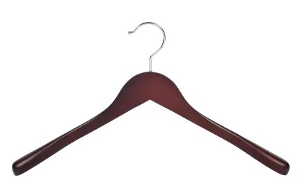 Elegant Wooden Clothing Hanger