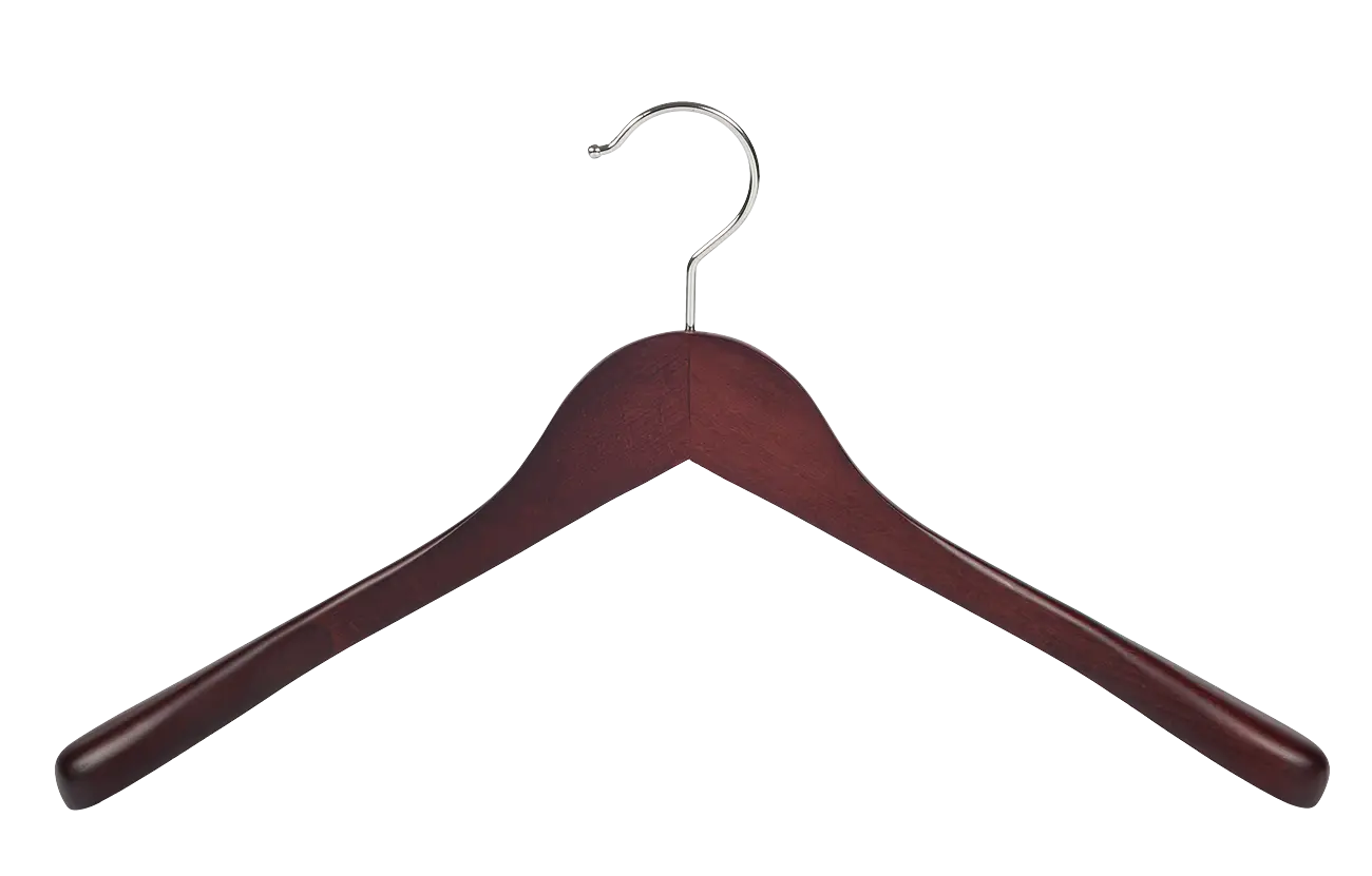 Elegant Wooden Clothing Hanger