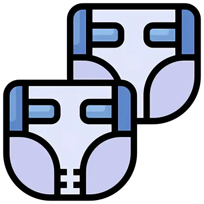 Pair of Baby Diapers