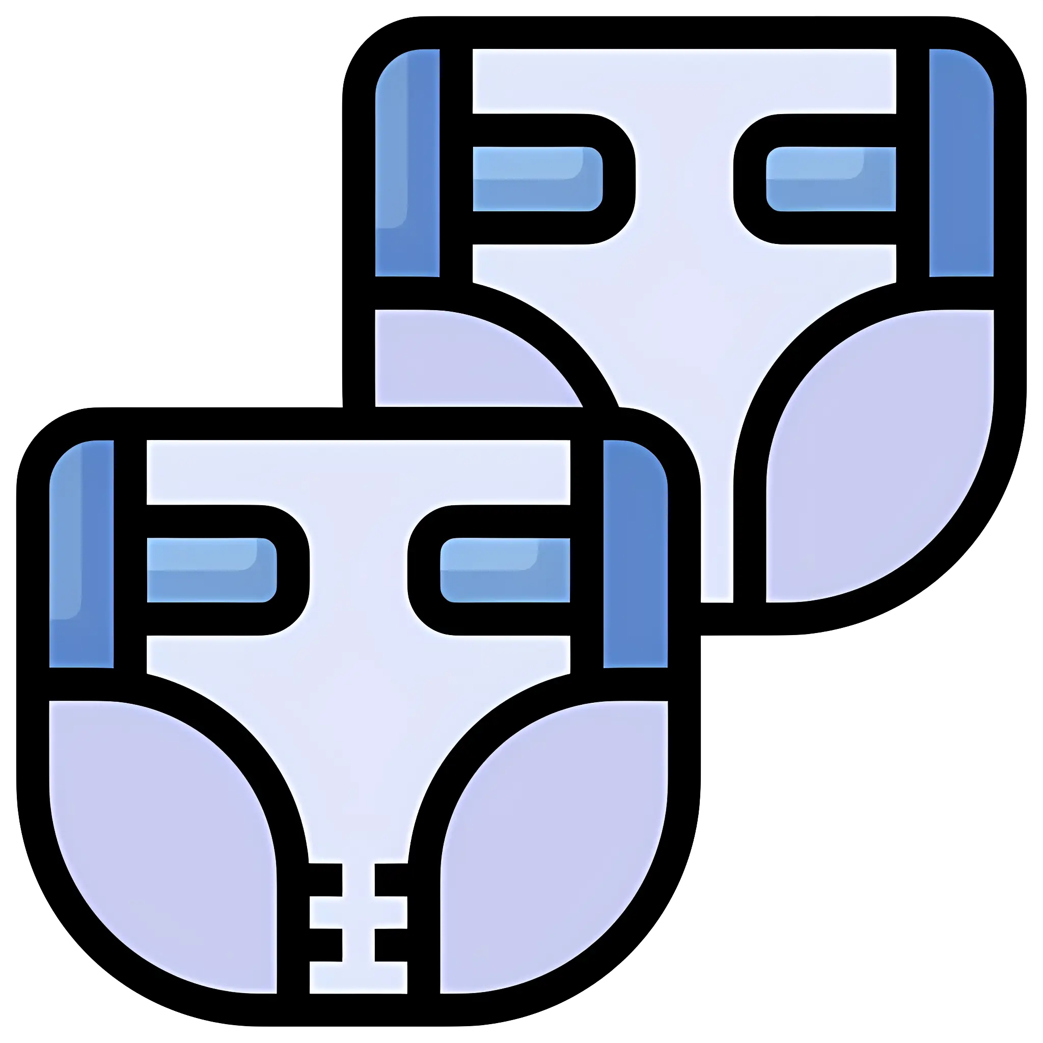 Pair of Baby Diapers
