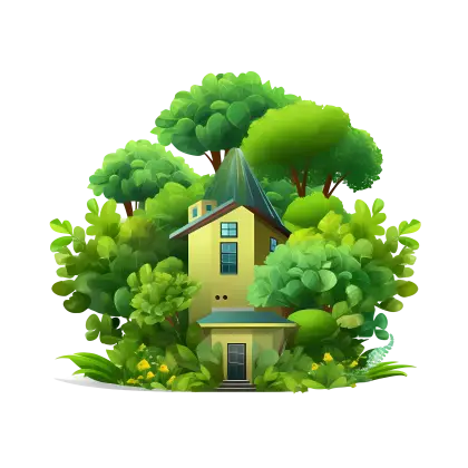Charming House Surrounded by Nature
