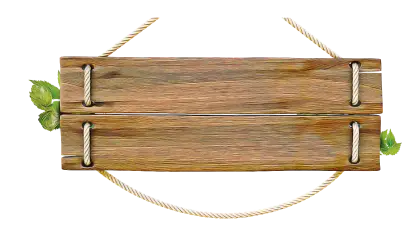 Decorative Wooden Hanging Sign
