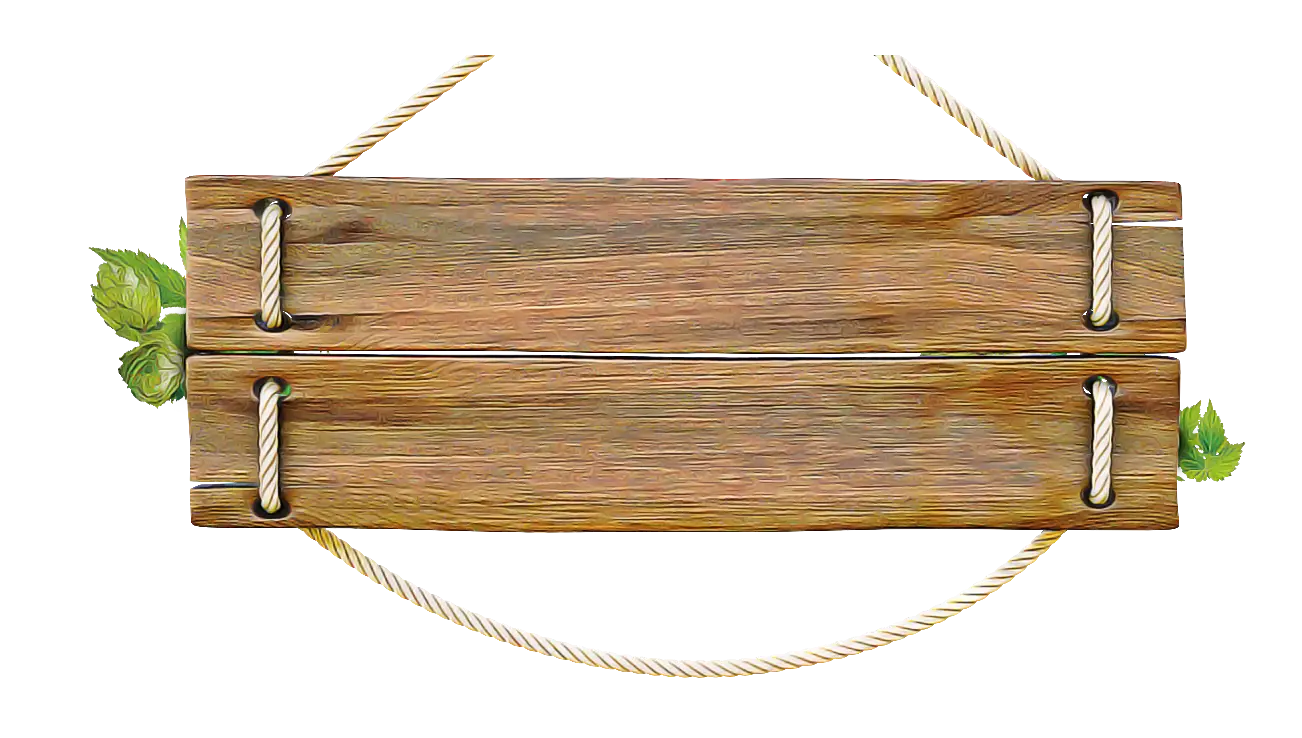 Decorative Wooden Hanging Sign