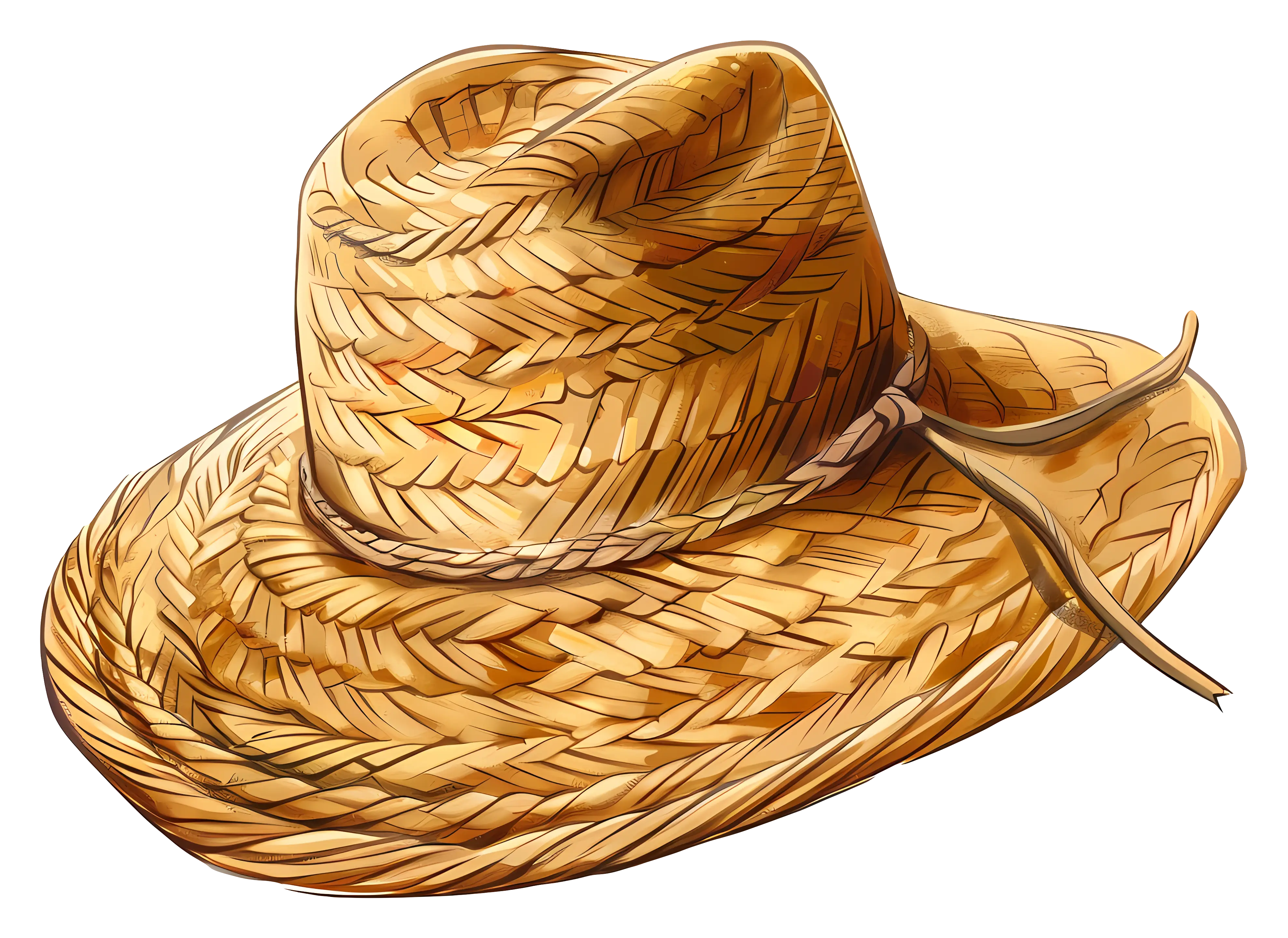 Handwoven Straw Hat for Sunny Days