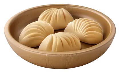 Plate of Steamed Buns