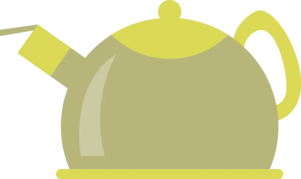 Yellow Teapot Illustration