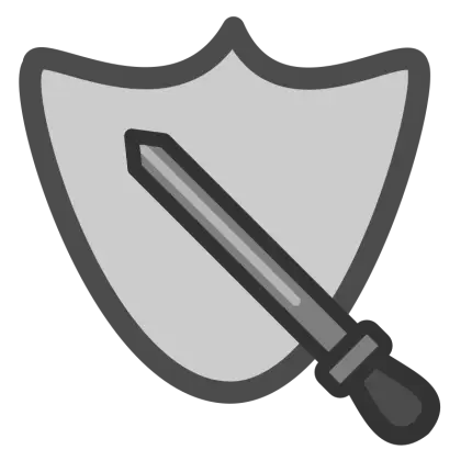 Shield and Sword Icon