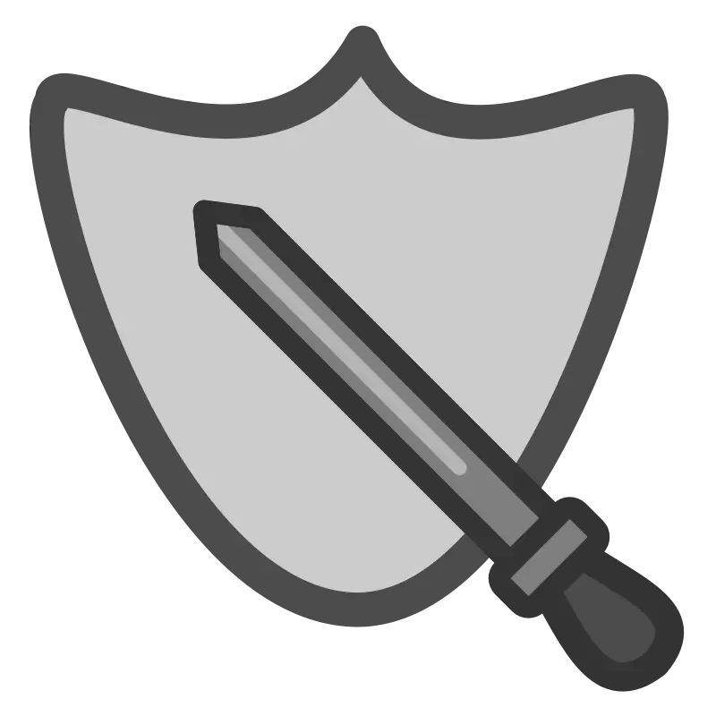 Shield and Sword Icon