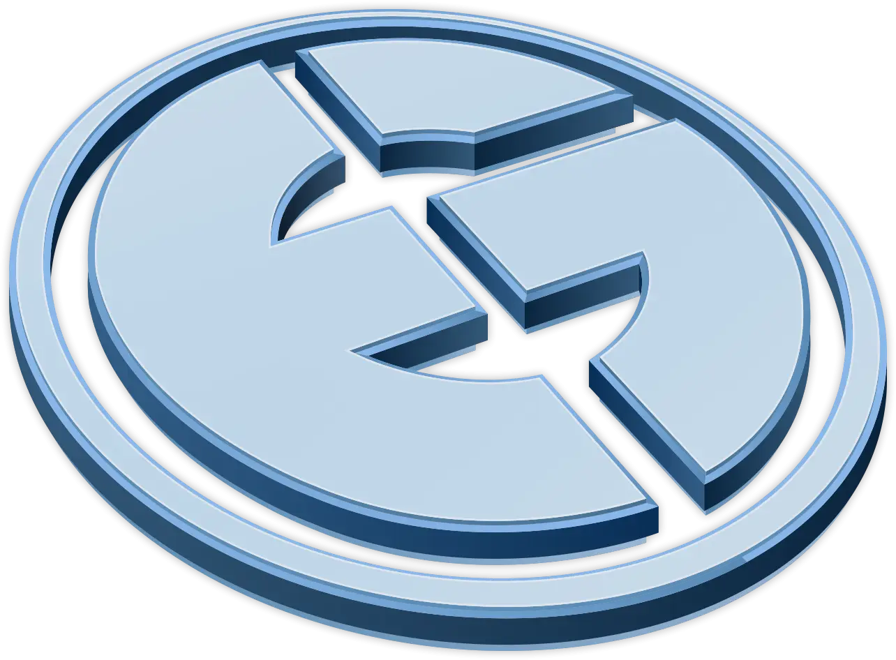 Blue Logo Emblem Design