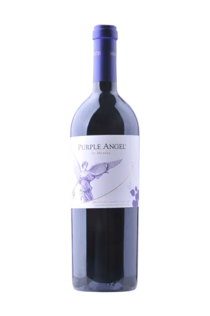 Purple Angel Wine Bottle