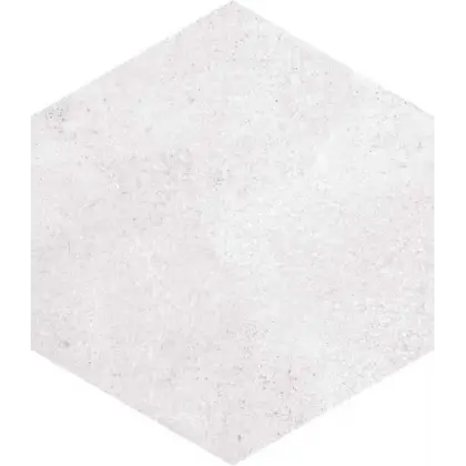 White Hexagon Tile