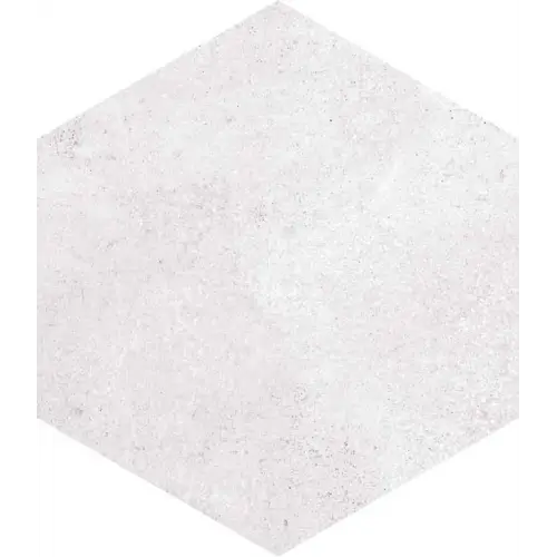 White Hexagon Tile