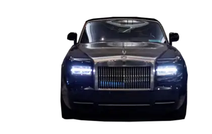 Luxury Car Front View