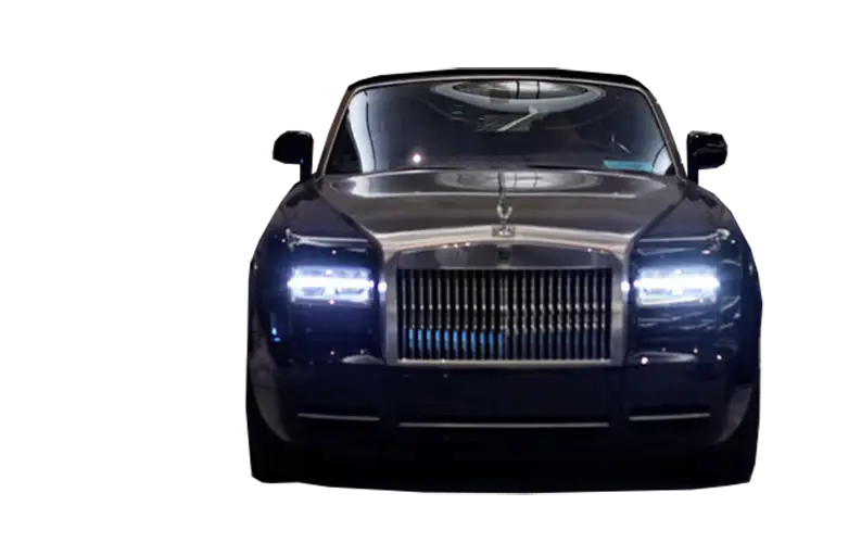 Luxury Car Front View