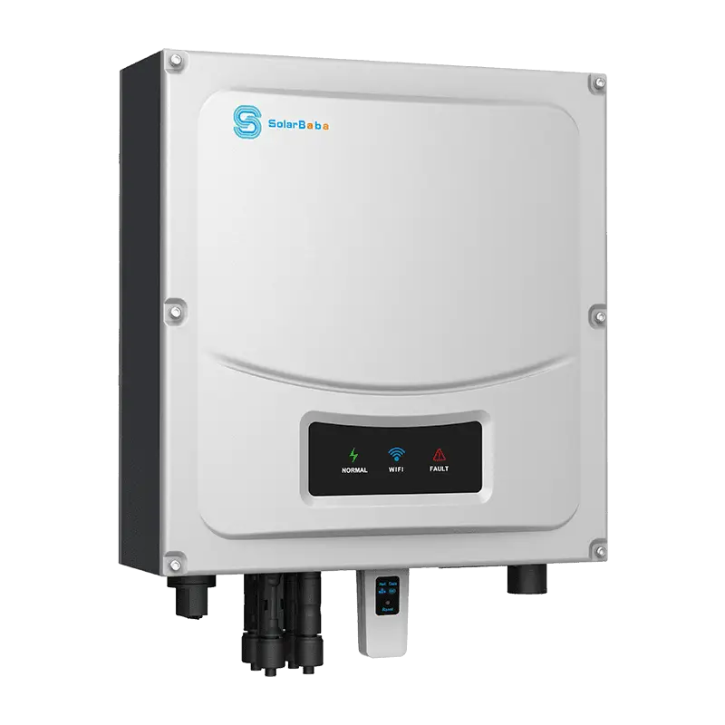 White Solar Inverter Device