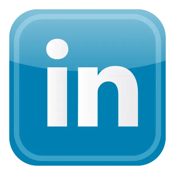 LinkedIn Logo in Blue Icon Style