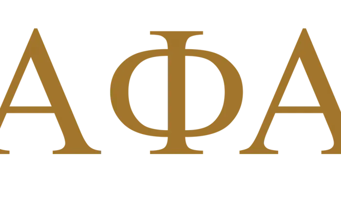 Gold Greek Letters