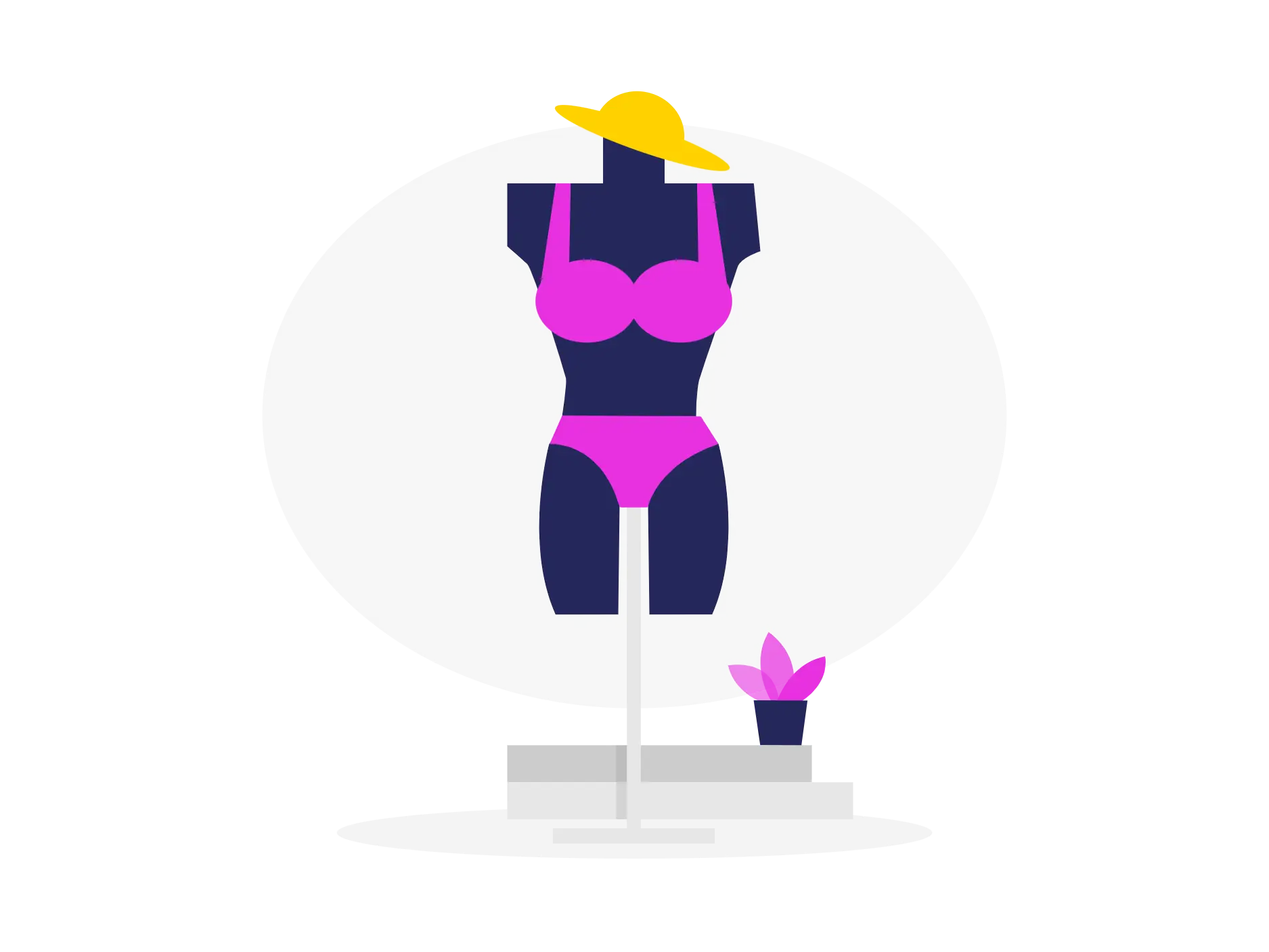 Mannequin Displaying Bikini