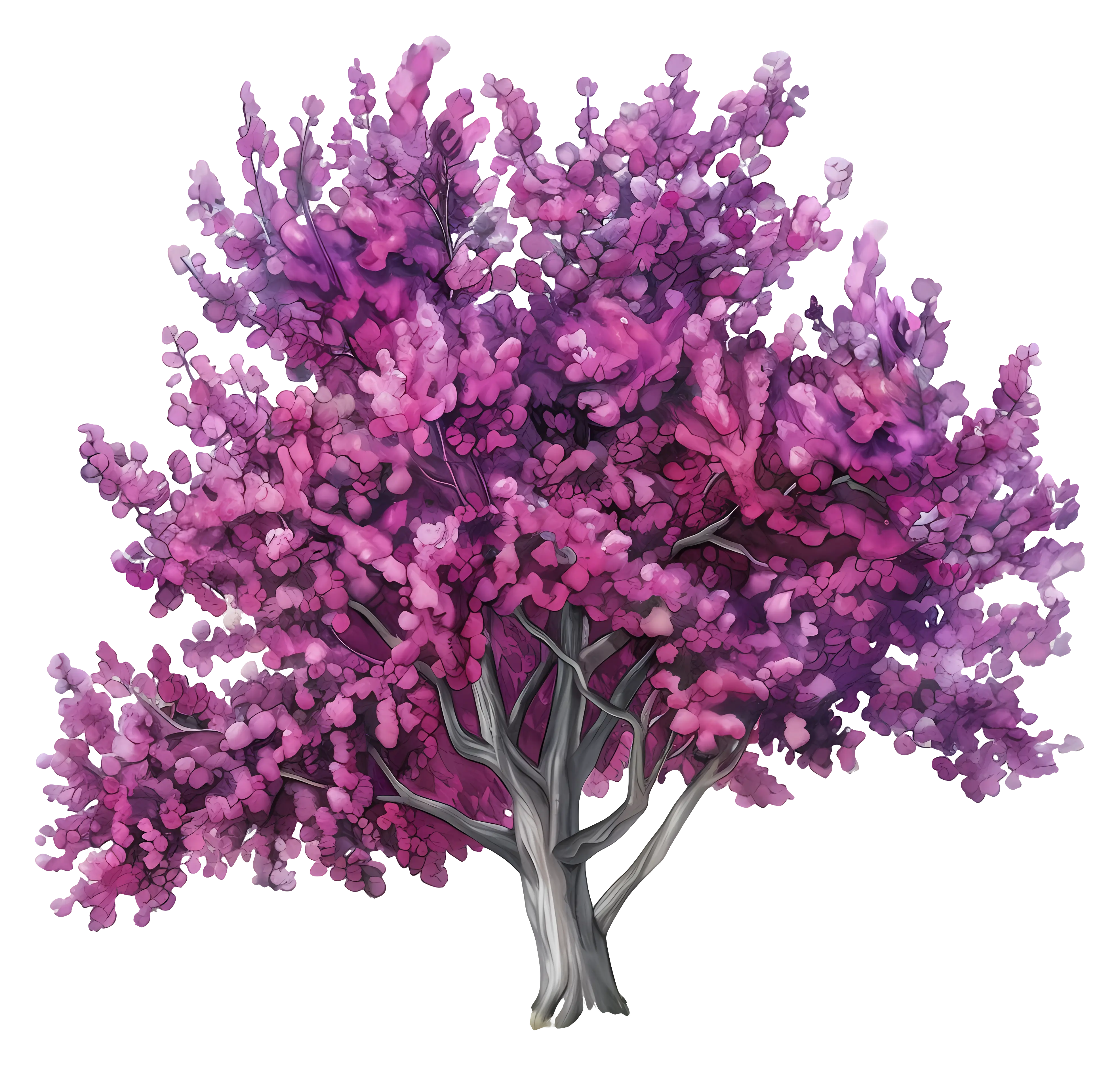 Beautiful Purple Tree
