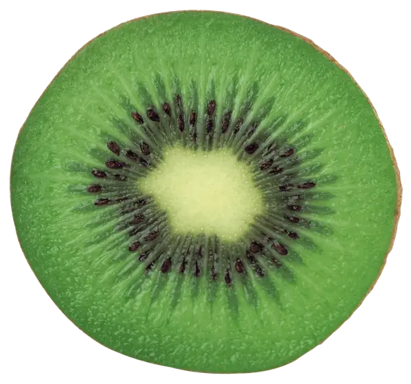 Green Kiwi Slice for a Refreshing Snack