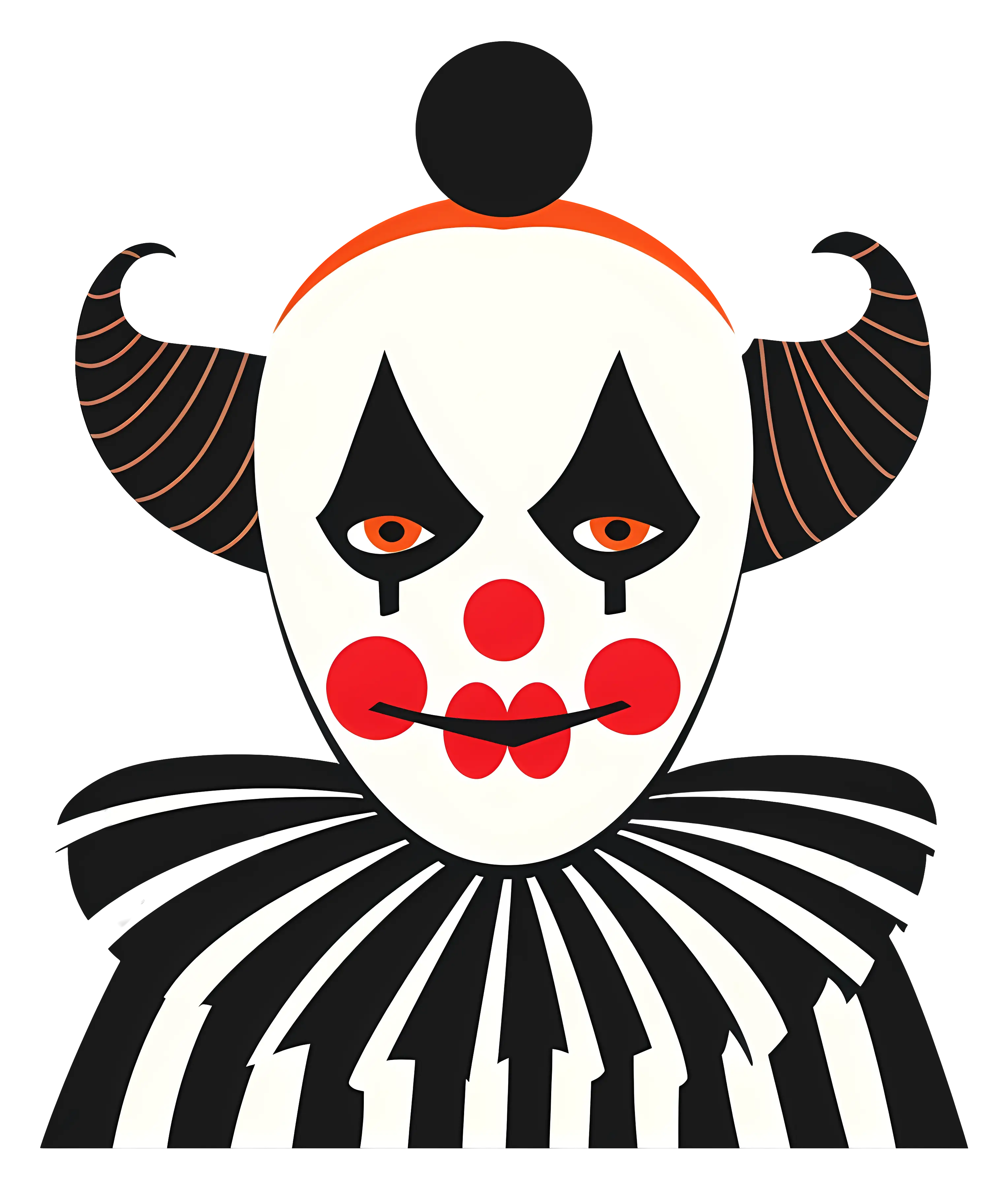 Clown with Horns