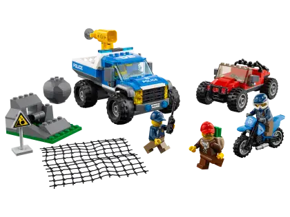 Toy Construction Set with Vehicles and Characters