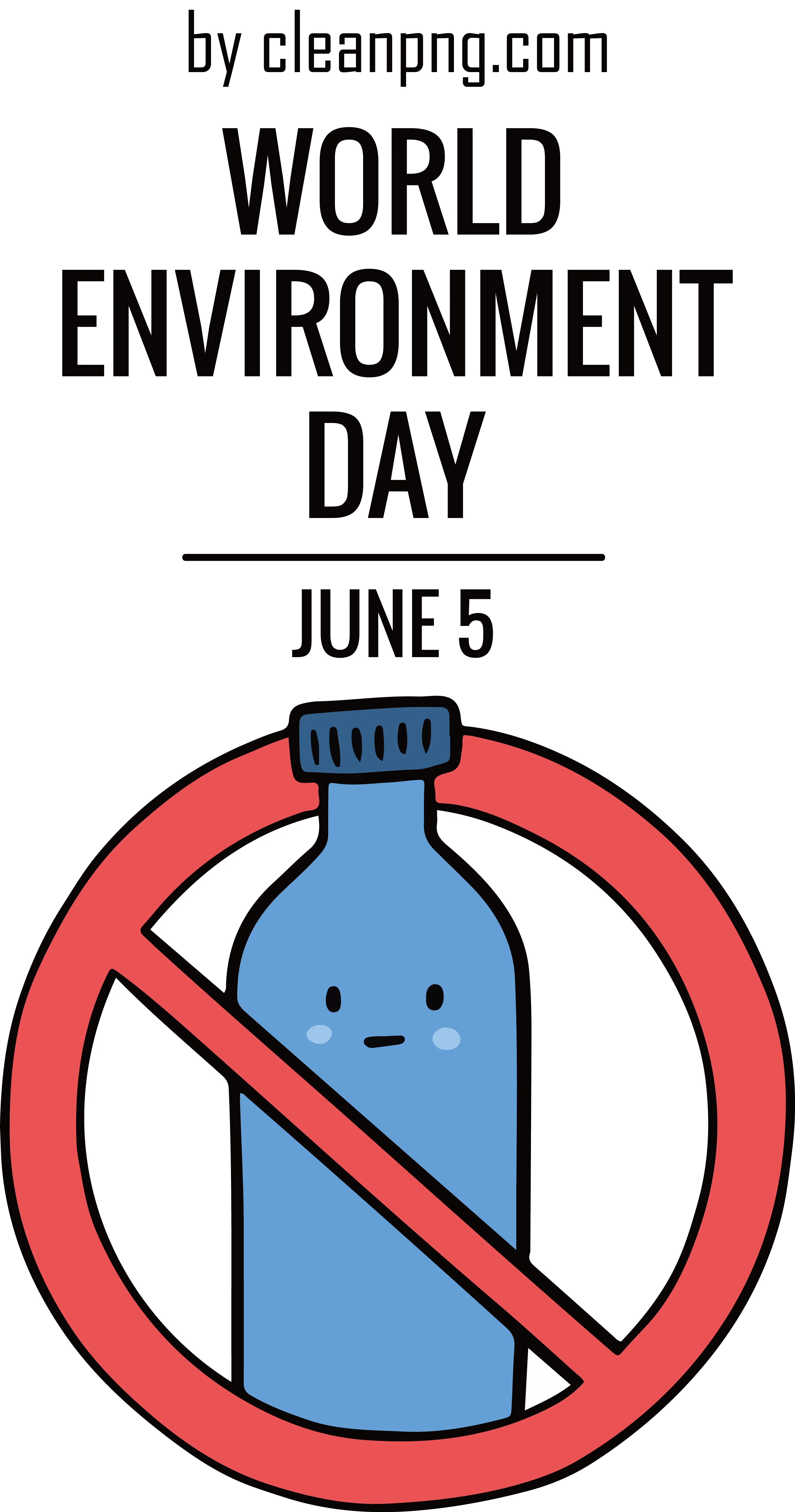 No Plastic Bottle for World Environment Day