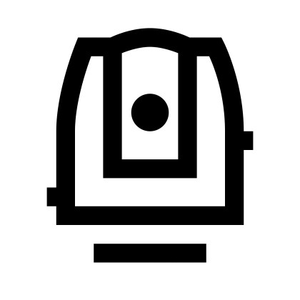 Simple Bold Train Icon Design