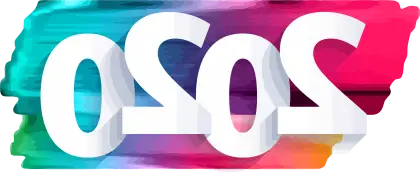 Colorful 2020 Logo Design