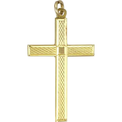 Gold Cross Pendant