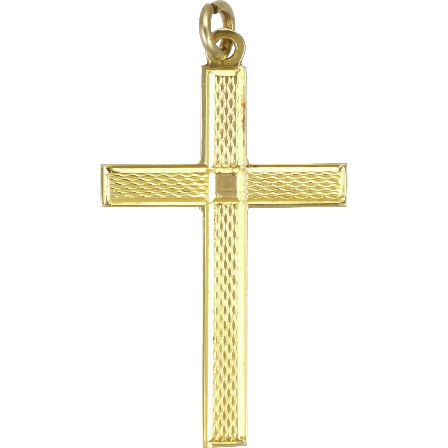 Gold Cross Pendant