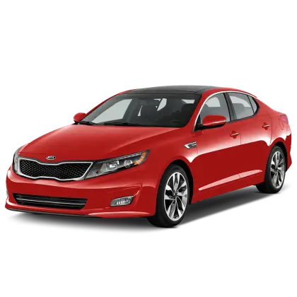 Sleek Red Sedan for Modern Roads
