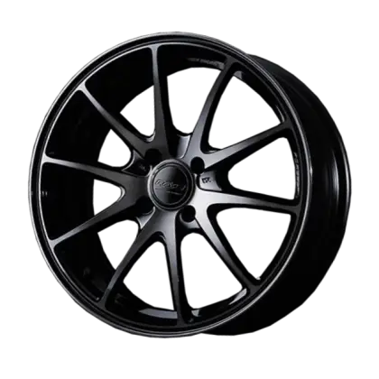 Black Alloy Car Wheel Design