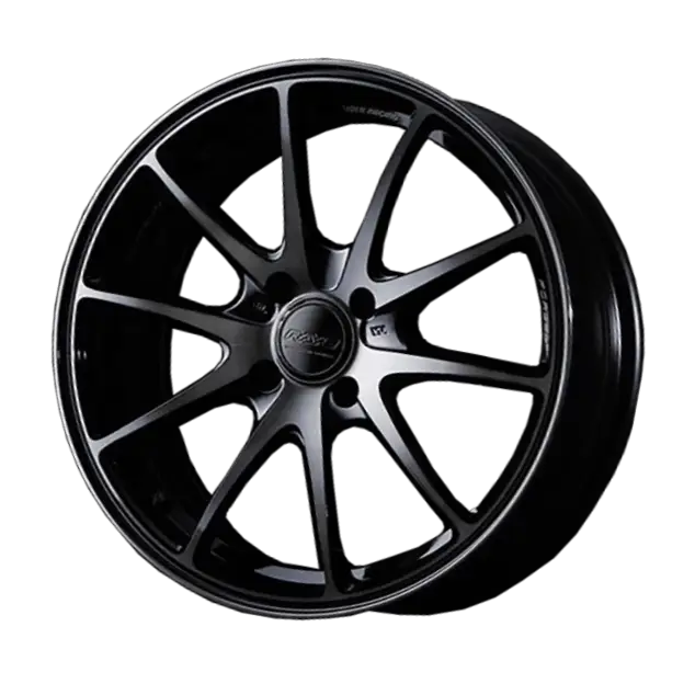 Black Alloy Car Wheel Design
