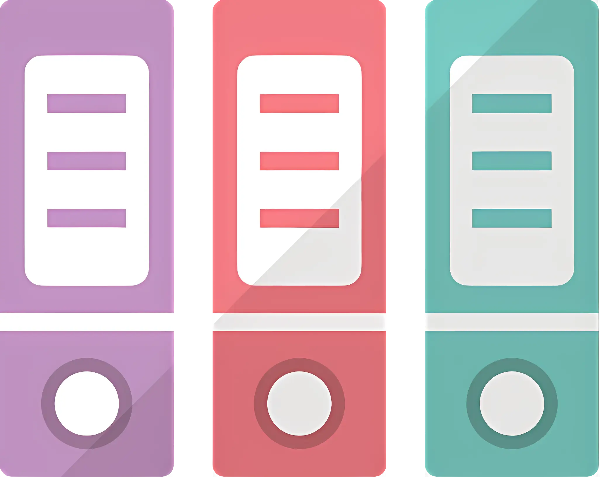 Colorful File Folders