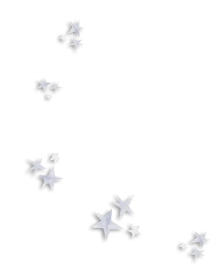 Shiny Silver Stars Pattern