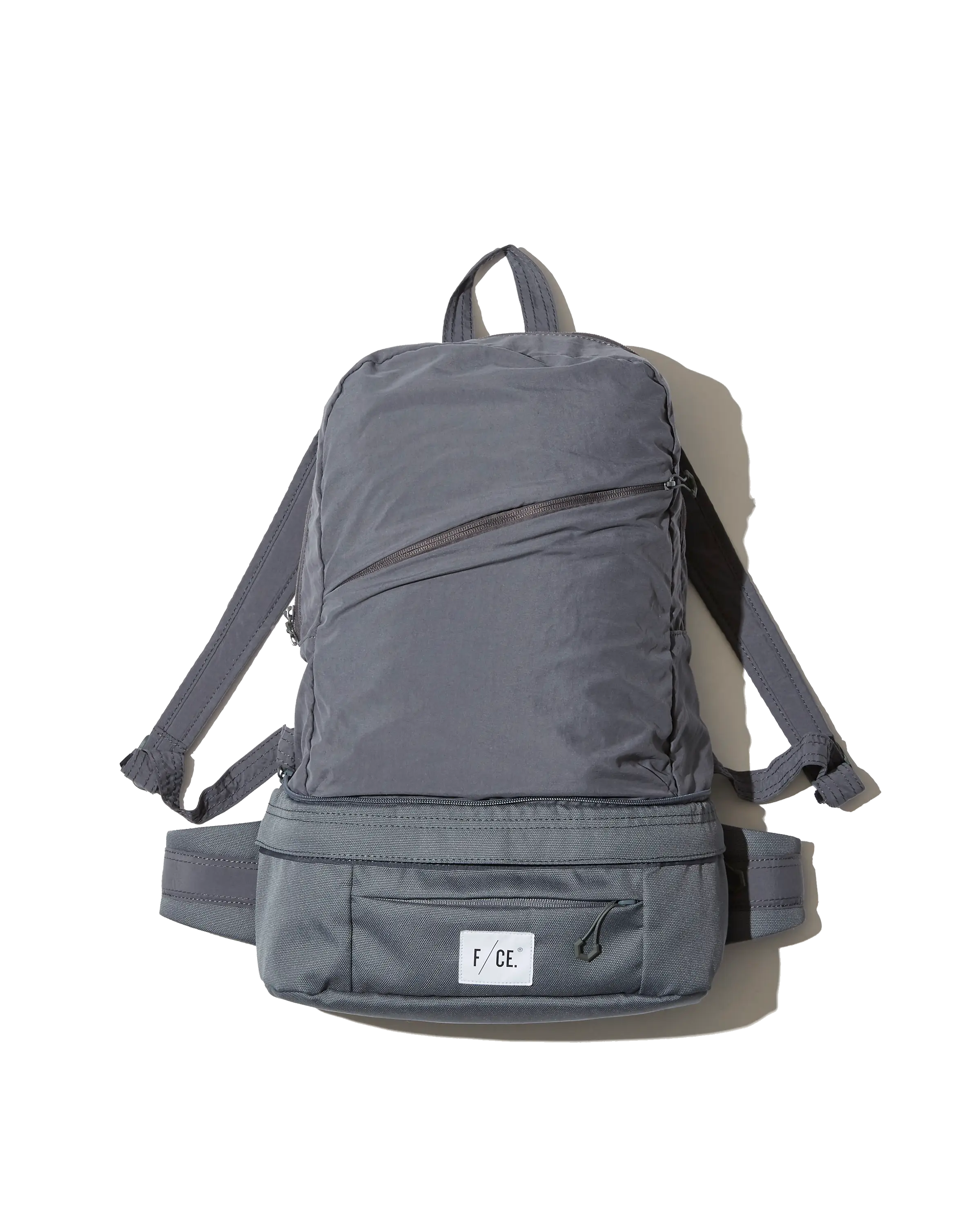 Gray Backpack for Travel or School