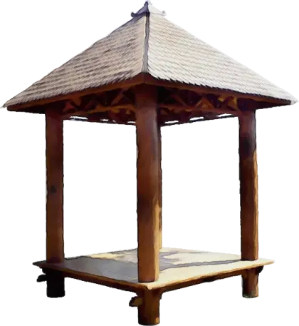 Traditional Wooden Gazebo